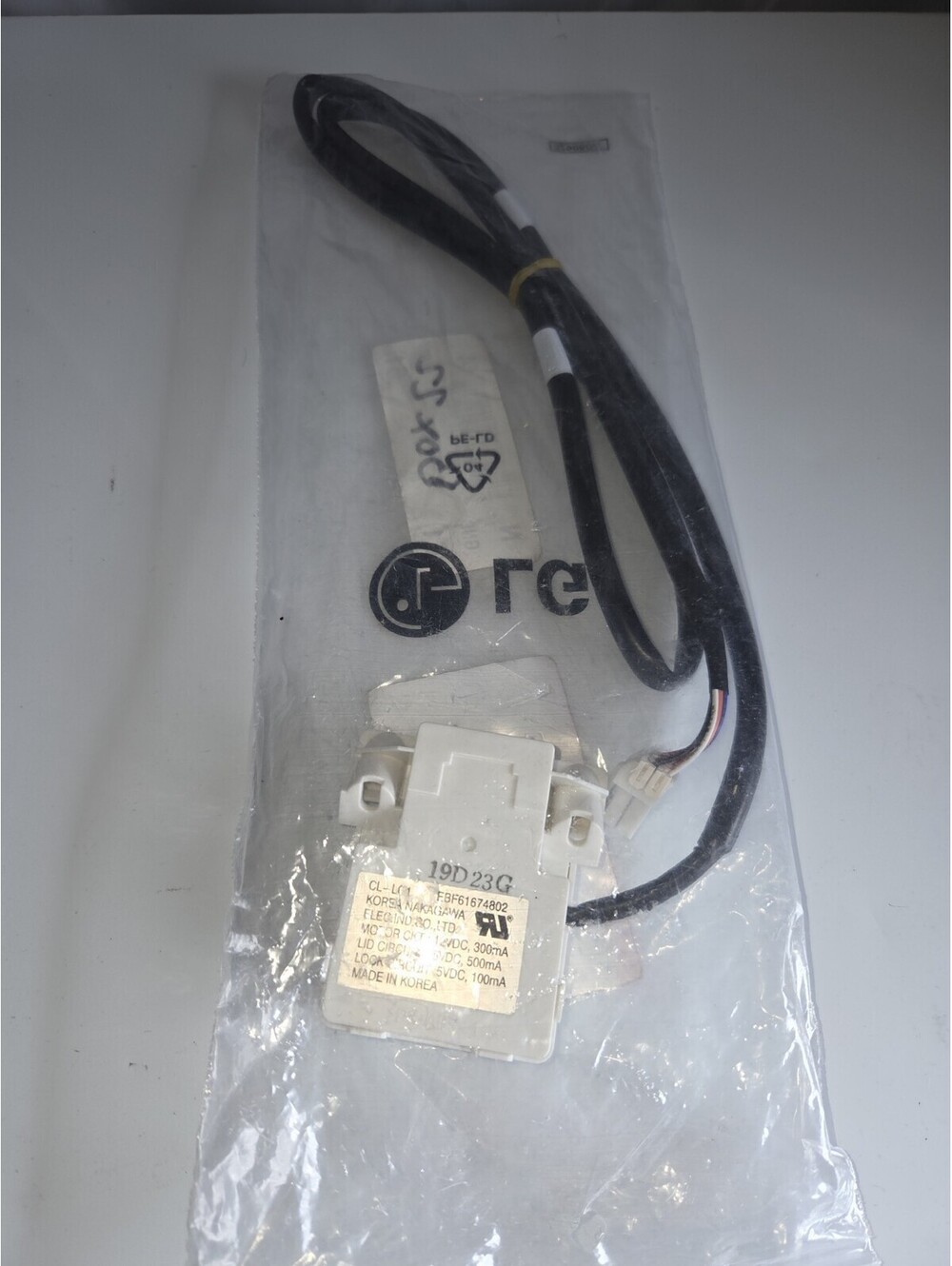 EBF61674802 Washer Lock Switch for LG Kenmore Washing Machine EBF60665201 A23